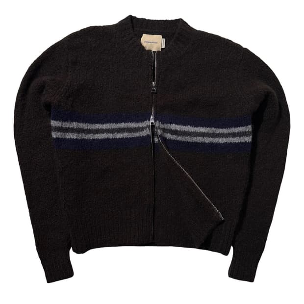 (매장판) 25fw 팔로마울 울 알파카 니트 집업 