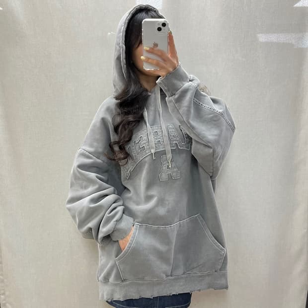 빈티지 후드 티셔츠/#3630