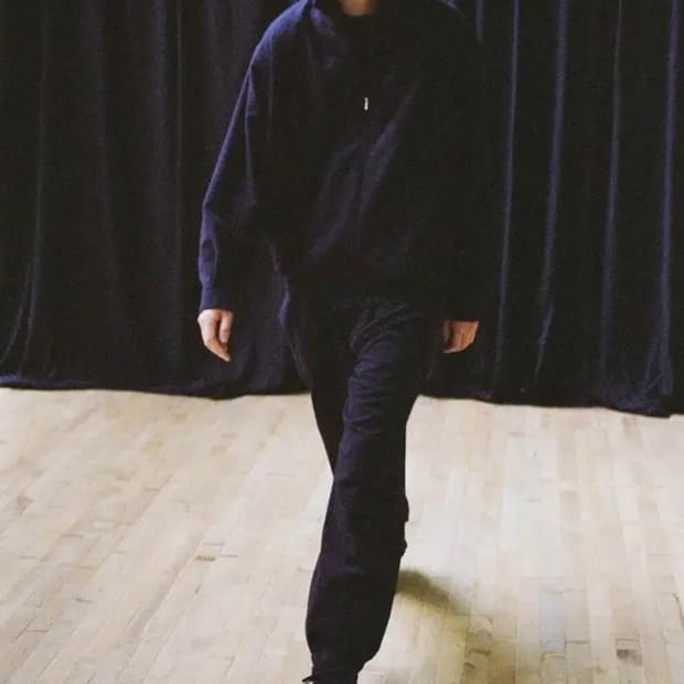 [2] 코모리 캐시미어 드로스트링 팬츠