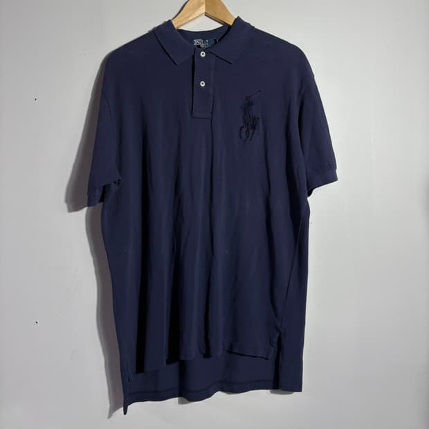 폴로랄프로렌 네이비 빅포니 반팔 카라티 (무료배송)