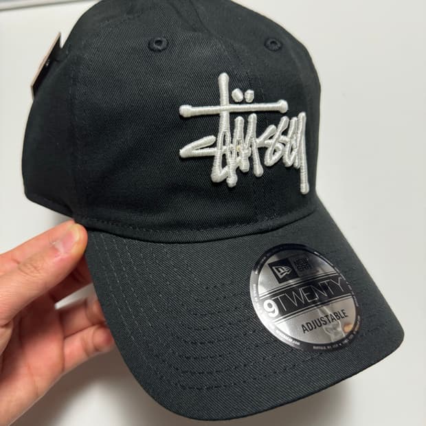 스투시 모자 볼캡 블랙 1311107