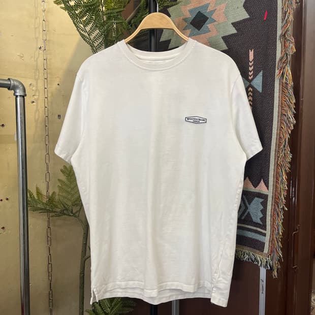우영미 스퀘어 라벨 반팔티 #csz890