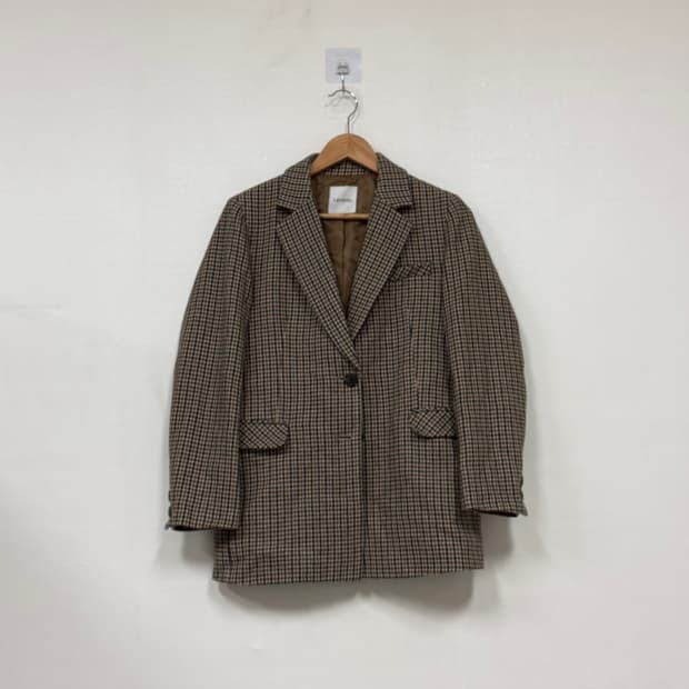 Laciento 체크자켓 95-165