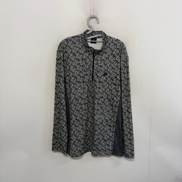 코오롱 남성 반집업 티셔츠 100 