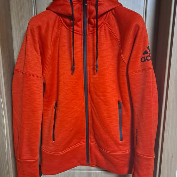 아디다스 기모 후드집업 90