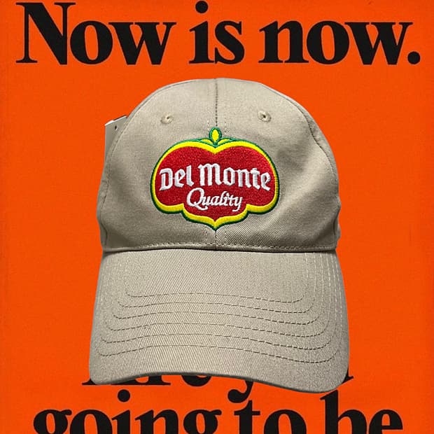 Vintage 90's Del Monte Cap