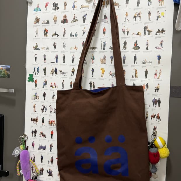 artparment 아트파먼트 브라운 에코백