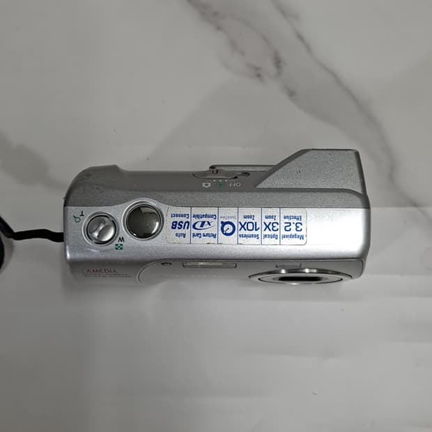 하자있음) 올림푸스 카메디아 C-310 빈티지 카메라