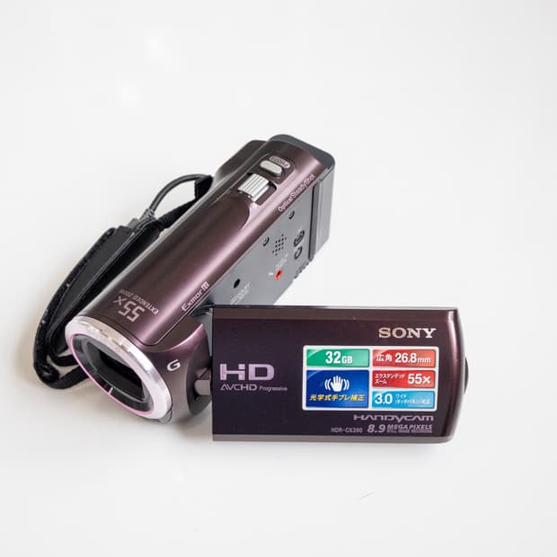 Sony HDR-CX390 / 빈티지 디지털 캠코더