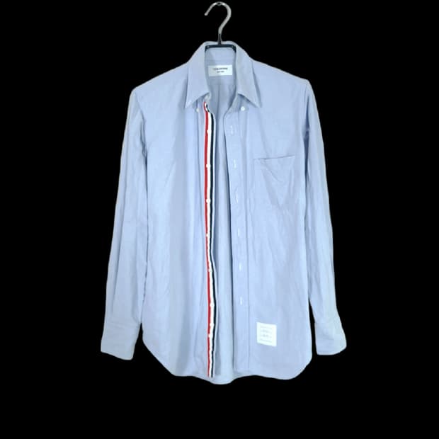 톰브라운 히든삼선 옥스포드 셔츠