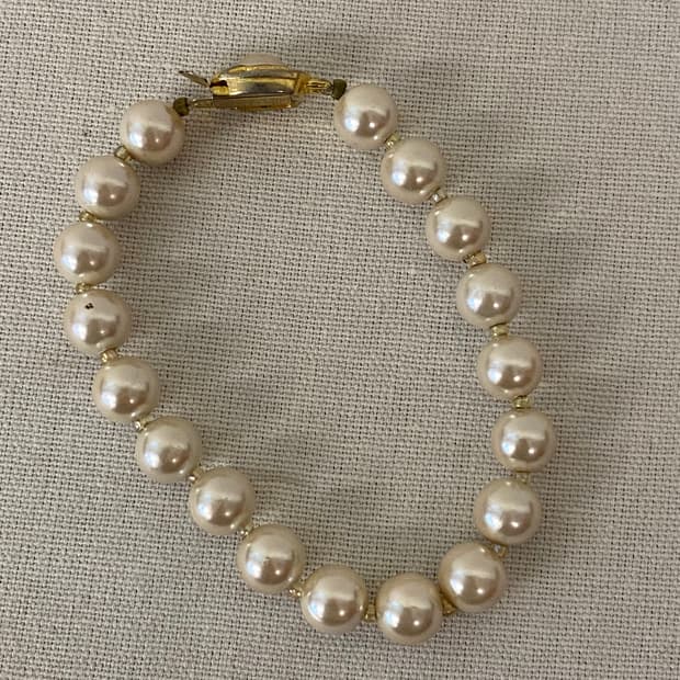 빈티지 진주 팔찌