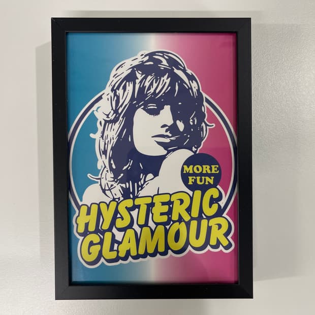 히스테릭글래머 한정판 아트 포토 8번 AD2009 HYSTERIC