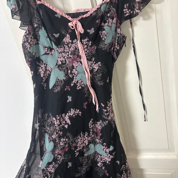 오리엔탈 나비원피스