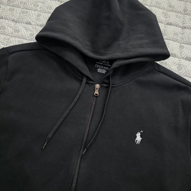 폴로 랄프로렌 남성 후드집업 블랙 신형 105