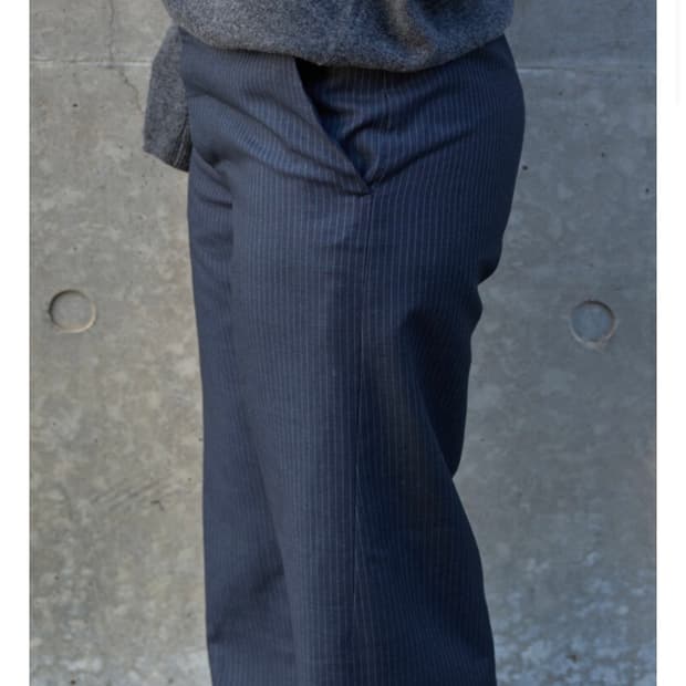 mudule 머듈 라운지 스트라이프 팬츠