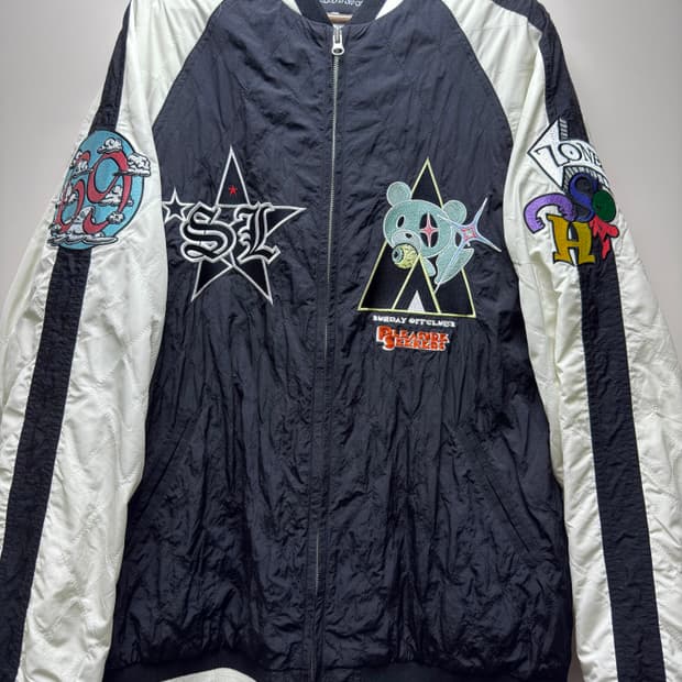 Psychic Teddy Souvenir Jacket - Balck