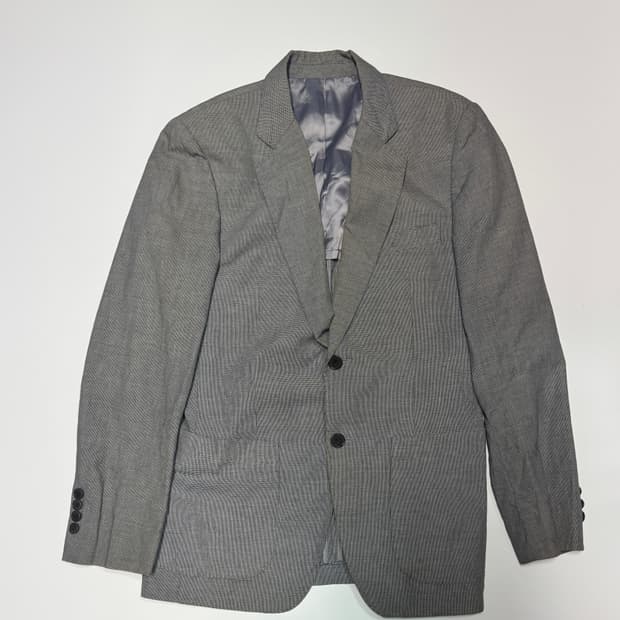 정품 DKNY 디케이앤와이 체크 정장 자켓