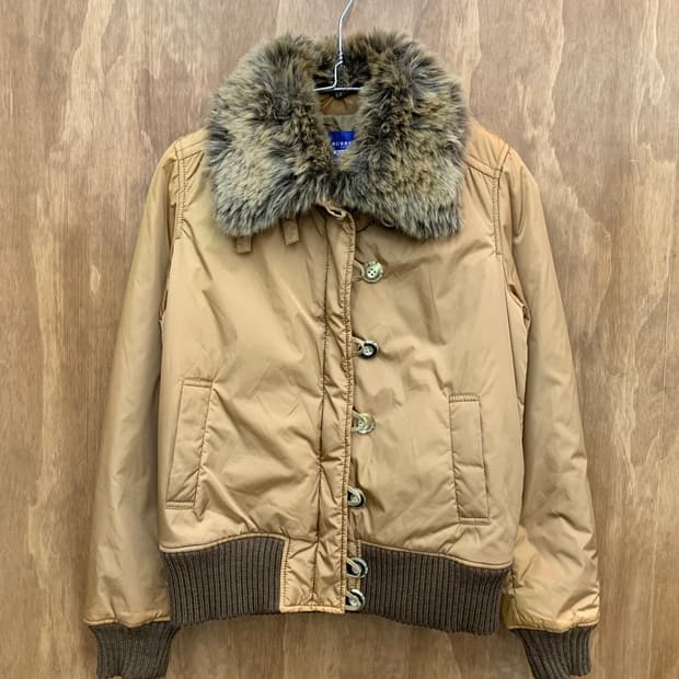 Burberry 버버리 블루라벨 퍼 블루종