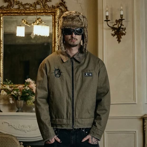 오퍼스0012 워크자켓 브라운 (M->S 사이즈 교환도 받습니다)