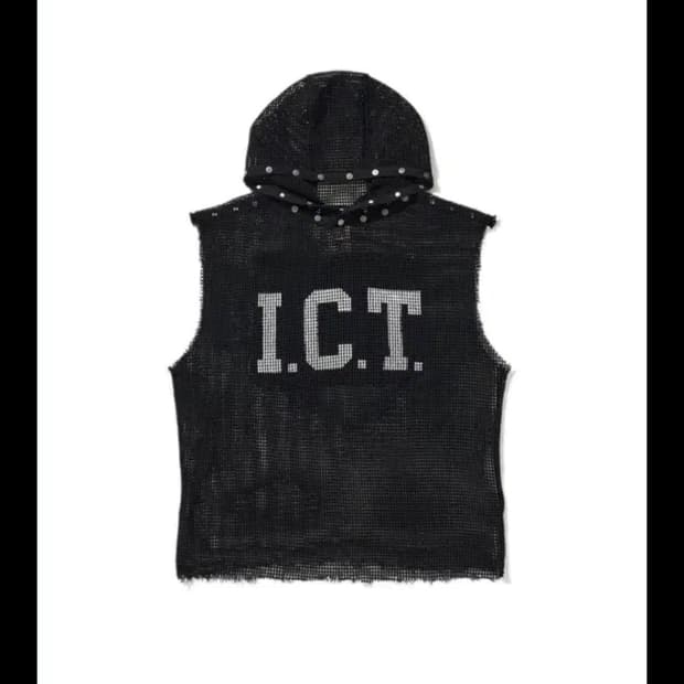 보넥도 운학 착용) 트루릴리젼 아이시토 넷 슬리브리스 후드