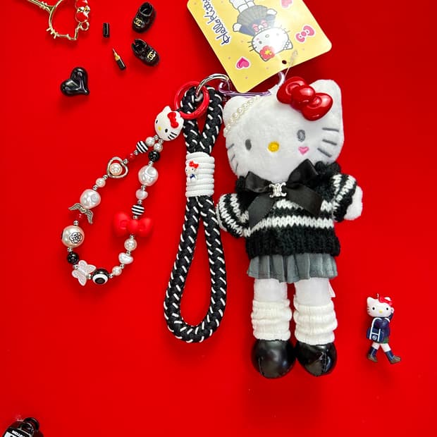 롱다리키티 커스텀 키링 (12)