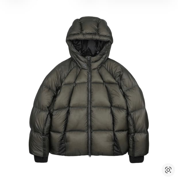 산산기어 셰이드 푸퍼 자켓 차콜 s