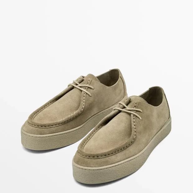 마시모두띠 스웨이드-새상품-