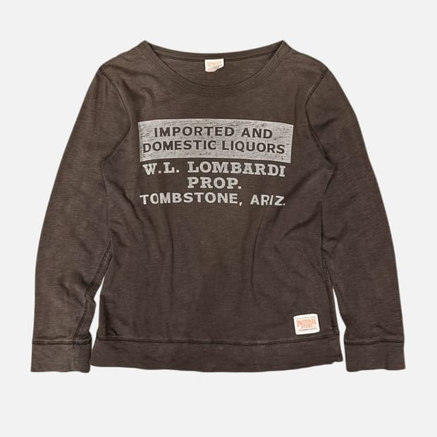 vintage fade brown t-shirt