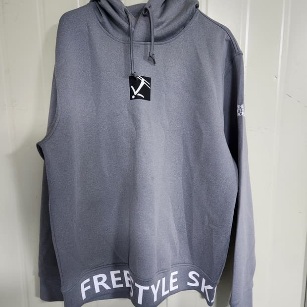노스페이스 평창올림픽 후드티 XL(105) 회색
