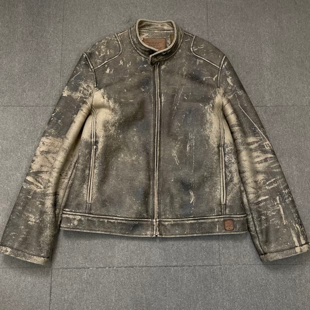 90’s guess 게스 빈티지 시어링 무스탕 자켓 