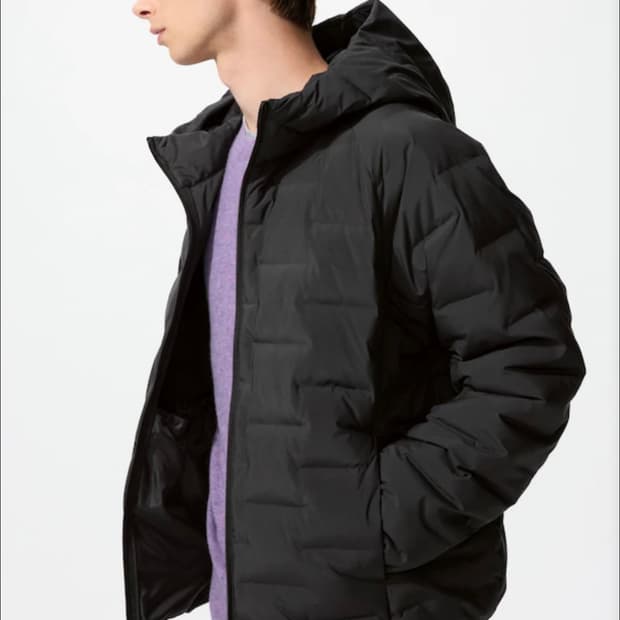 유니클로 퍼프테크 파카xl