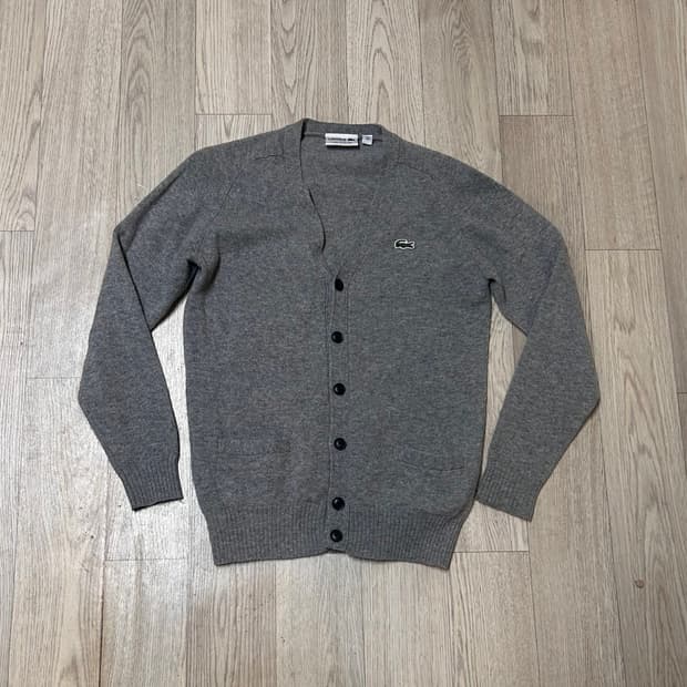 라코스테 해외판 정품 가디건 L