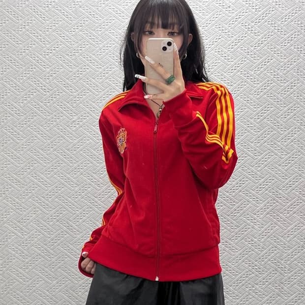 아디다스 올드스쿨 유로파 스페인 국대 져지 집업 S C10973