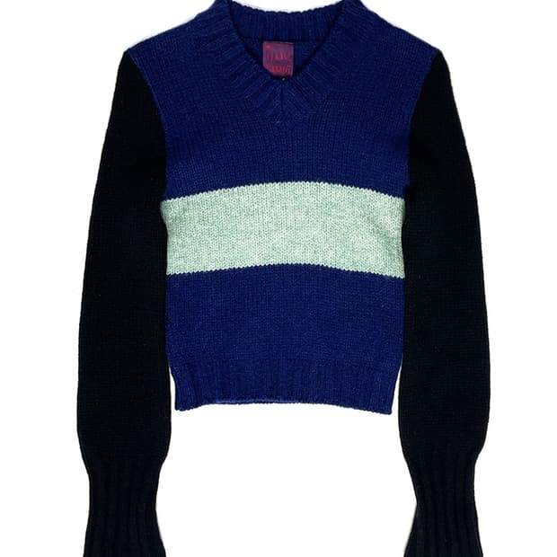 Isabel Marant 배색 양모 니트 