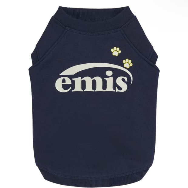 emis 이미스 강아지 티셔츠 (네이비)