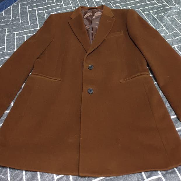 모두스비벤디 캐시미어 코트 브라운 (M)