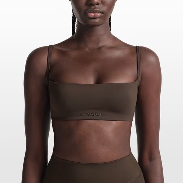 나이키 스킴스 매트 마이크로브라 S 브라운