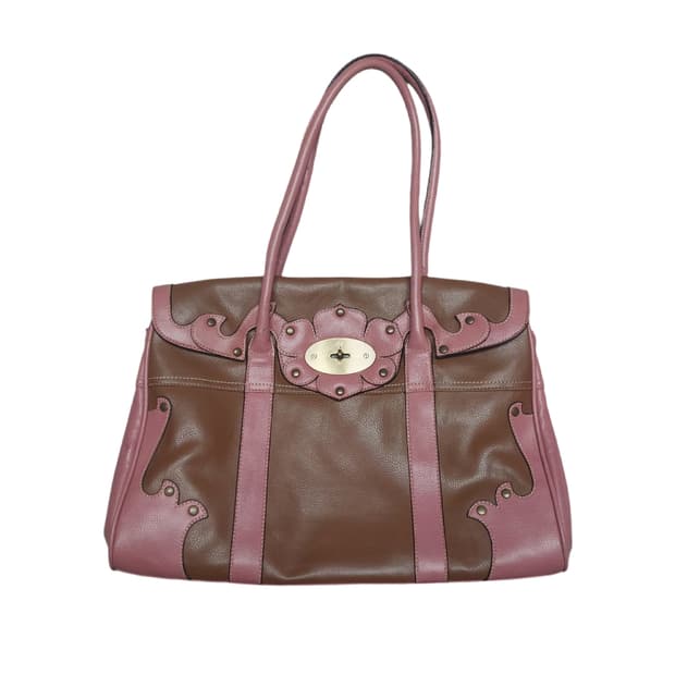 빈티지 레더 빅백 숄더백 토트백