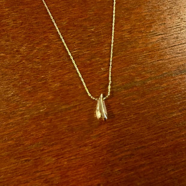 새상품 신주 물방울 골드 목걸이