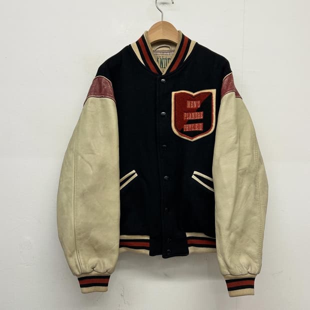 80-90s Mens FLANDRE JPN 빈티지 바시티 자켓