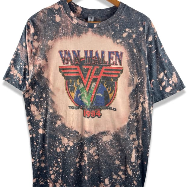Van Halen 반할렌1984 투어 티셔츠3881