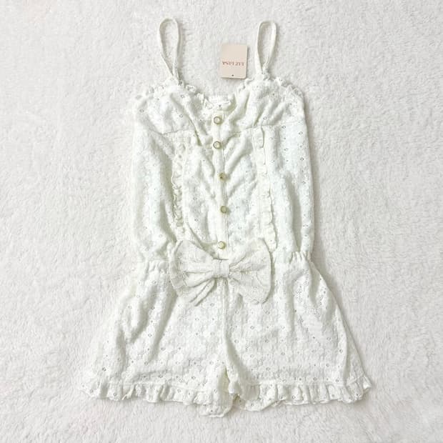 리즈리사 히메갸루 빅리본 핀터깔 원피스