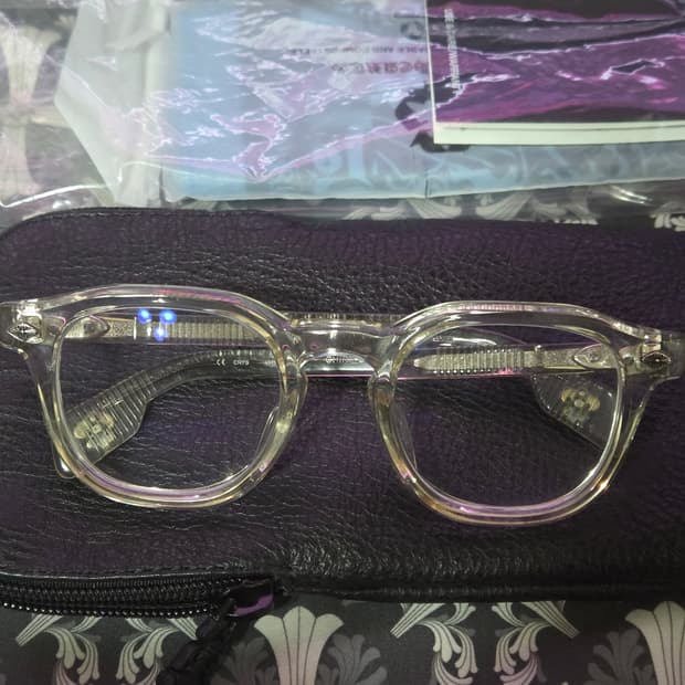 크롬하츠 처프처프 클리어실버 안경테
