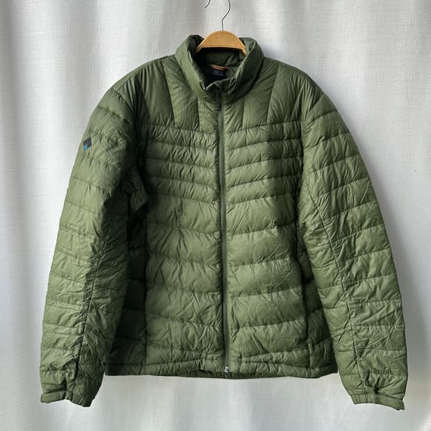 몽벨 경량 다운 자켓 카키 100(L)