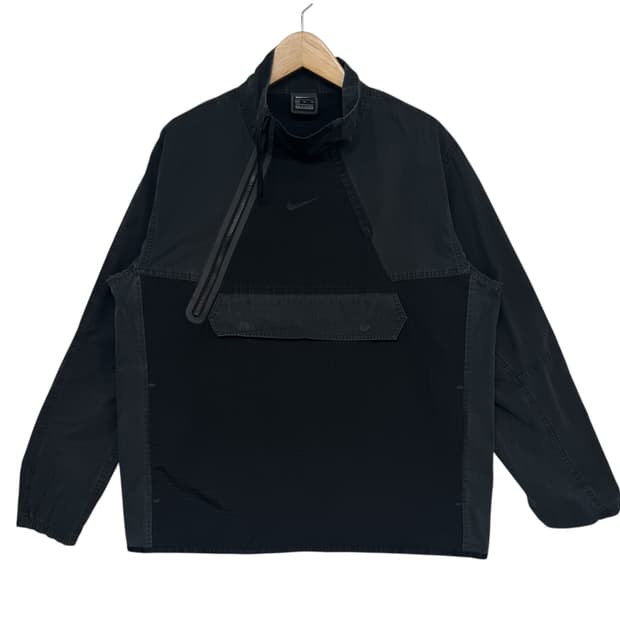 나이키 스우시 사선지퍼 아노락자켓