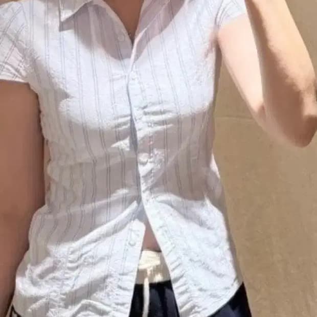 브랜디멜빌  스트라이프 셔츠