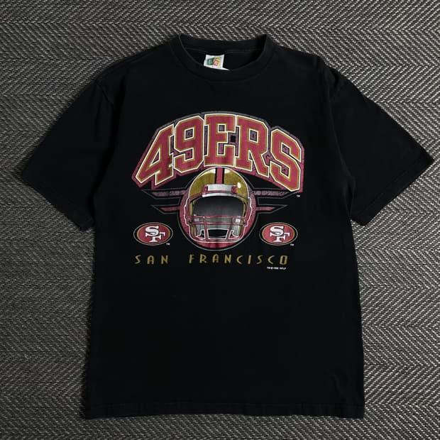 00s USA 빈티지 NFL 샌프란시스코 49ers 티셔츠o 3483