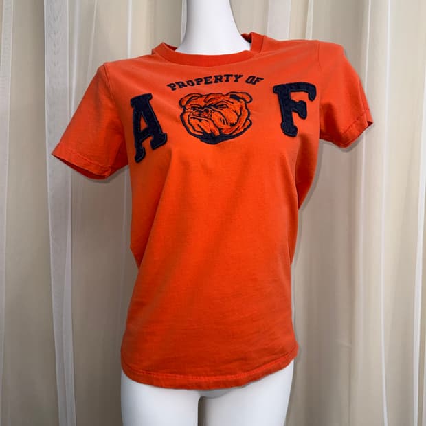 Abercrombie 아베크롬비 불독 반팔 티셔츠