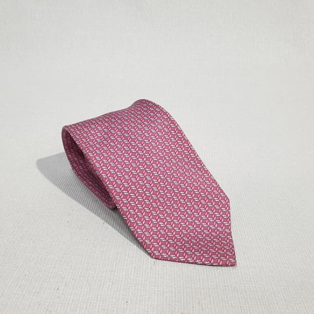 살바토레페레가모 패턴 넥타이