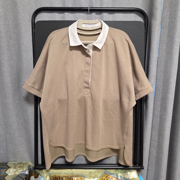 Lin&Red Japan 반팔 카라넥 티셔츠 XL(105)